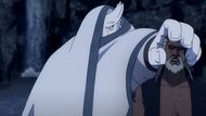 Killer Bee in the grasp of Kinshiki (Image Source: Studio Pierrot)